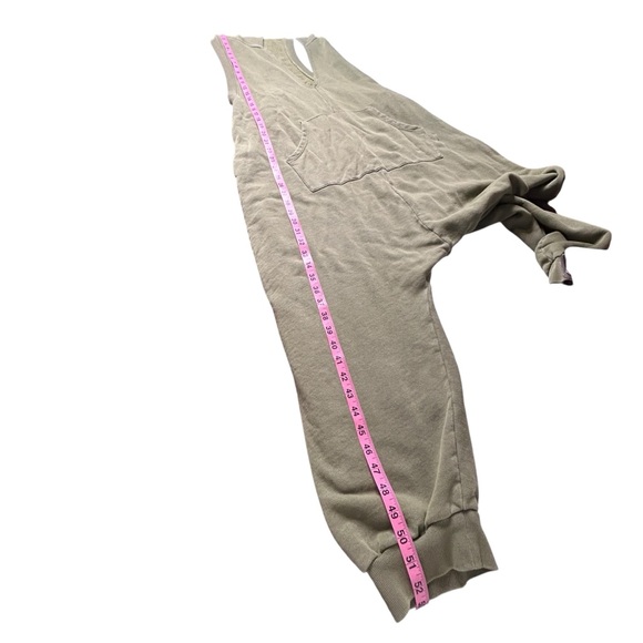 FREE PEOPLE | FP Intimately Hooded Oversized Jumpsuit - Green - Sz Lg - EUC - Picture 8 of 10